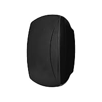 Monoprice 8in. Weatherproof 2-Way 70V Indoor/Outdoor Speaker, Black (Each) for Use in Whole Home Audio Systems, Restaurants, Bars, Retail Stores, Patio, Pools or Spa Areas