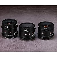 Venus Laowa Cine Prime Wide 3-Lens Bundle with 7.5mm, 10mm T2.1 and 17mm T1.9 Lens for Micro Four Thirds