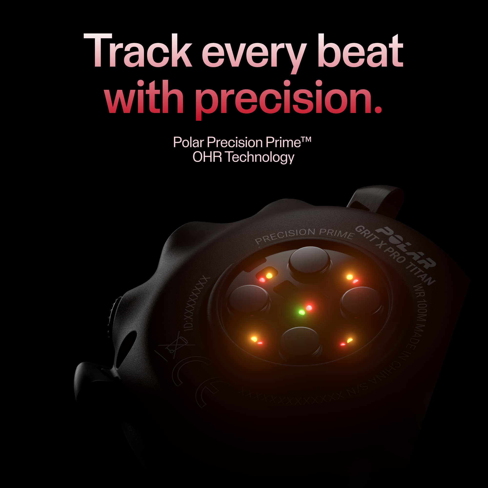 Polar Grit X Pro - GPS Multisport Smartwatch - Military Durability, Sapphire Glass, Wrist-Based Heart Rate, Long Battery Life, Navigation - Mossy Oak Bottomland Edition