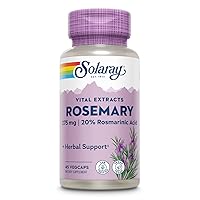 Guaranteed Potency Rosemary Leaf Extract, Veg Cap (Btl-Plastic) 275mg | 45ct