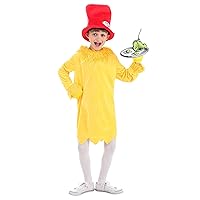 elope Dr. Seuss Green Eggs and Ham Sam I Am Costume for Kids Small