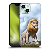 Head Case Designs Officially Licensed Anthony Christou King of Lions Fantasy Art Hard Back Case Compatible with Apple iPhone 13 Mini