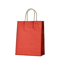 Paper Gift Bags, 50 Pcs Kraft Paper Bags with Handles Kraft Bags Kraft Shopping Bags Gift Bags Bulk Home Storage Christmas Easter Thanksgiving Halloween Mother's Day Gift Bag DIY Craft-7-8x6x11in