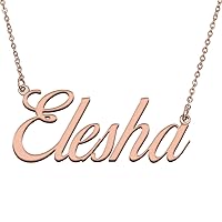Custom Made Charm Stainless Steel Any Name Necklace for My Girls