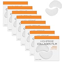 Yidkx Korean Technology Soluble Collagen Film, Highprime Collagen Film,Korea Highprime Collagen Soluble Film, Collagen Face Film Mask (16pcs)