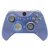 Elite 2 Custom Controller for PC, Windows 10+ Series X/S & One (Clear Blue)