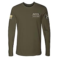 Grunt Style Name Tape Men's Long Sleeve T-Shirt