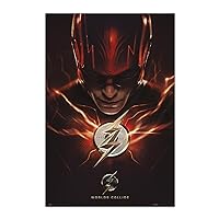 Grupo Erik DC Comics The Flash - Flash Poster - 35.8 x 24.2 inches / 91 x 61.5 cm - Shipped Rolled Up - Cool Posters - Art Poster - Posters & Prints - Wall Posters
