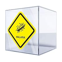 Decal Sticker Malaria Virus Inside Sign 8 X 8