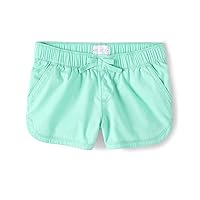 The Children's Place Girls' Solid Pull on Shorts