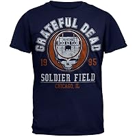 Grateful Dead - Soldier Field Soft T-Shirt - Small Blue