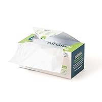 Compostable 3 Gallon Food Scrap Bags – Biodegradable Compost Bin Liner – Extra Strong, Tear and Leak Resistant Food Waste Bags, 25 Count, None