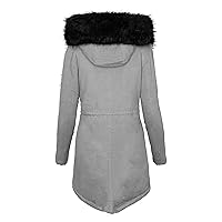 RMXEi Fashion Solid Women Casual Winter Slim Coat Overcoat