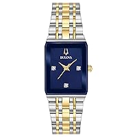 Ladies Modern Quadra Quartz Stainless Steel Bracelet Watch