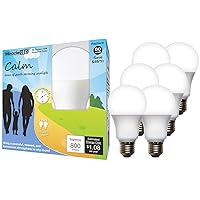 Miracle LED Nature's Vibe Calm Early Morning LED Early Morning LED Light Bulb Replacing 100W (6-Pack)