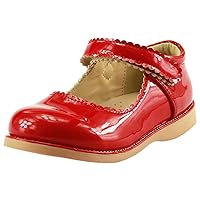 Girl's Red Patent Mary Jane - FBA171028A-13