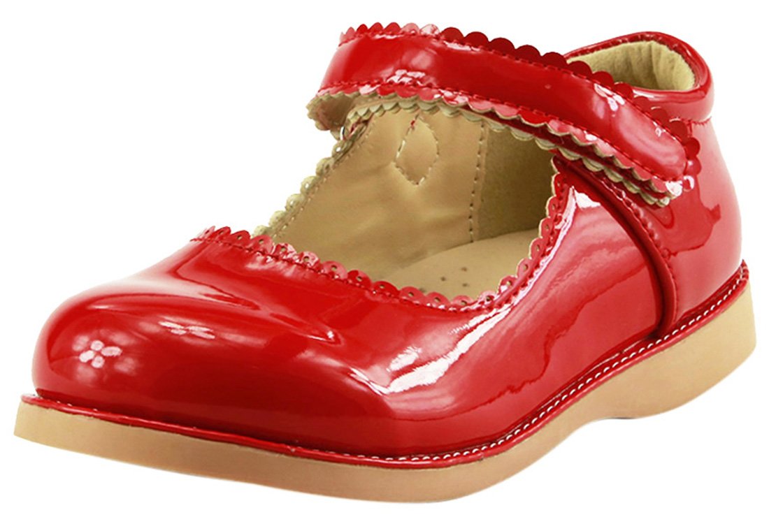 The Doll Maker Girl's Red Patent Mary Jane