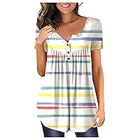 Women's Tops Going Out Tops T Shirts for Women Red Shirts for Women Womens Sexy Tops Womens Shirts Journey T Shirt Womens Tops Dressy Casual Blouses for Women Fashion 2022 White L
