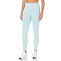 PUMA Women's Favorite Forever High Waist 7/8 Tights, Turquoise Surf, Small