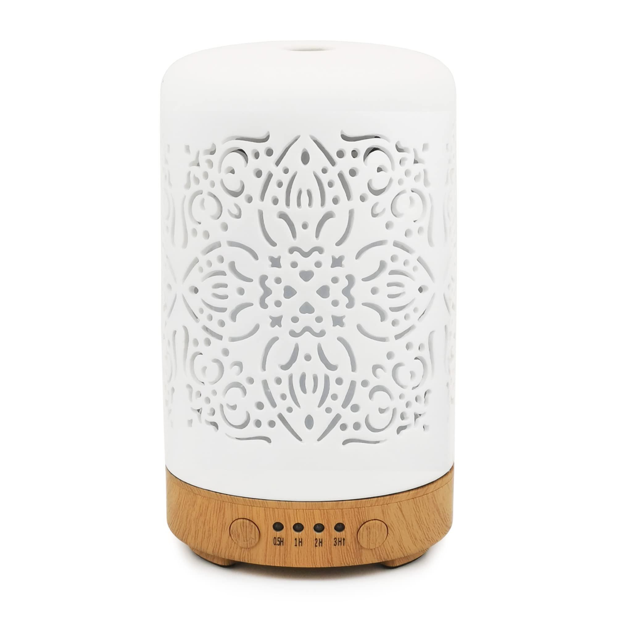 Mua Earnest Living Essential Oil Diffuser White Ceramic Diffuser 100 ml  Timers Night Lights and Auto Off Function Home Office Humidifier  Aromatherapy Diffusers for Essential Oils trên Amazon Mỹ chính hãng 2023 |  Giaonhan247
