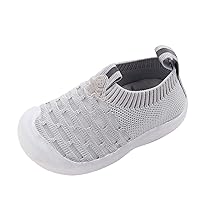 Spring and Summer Children Toddlers Boys and Girls Sports Shoes Flat Bottom Soft Fly Woven Boys Shoes Size 12 Little Kid