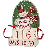 Primitives by Kathy Vintage-Inspired Block Countdown, Retro Christmas