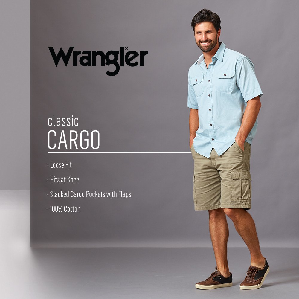 Mua Wrangler Authentics Men's Classic Relaxed Fit Cargo Short trên Amazon  Mỹ chính hãng 2023 | Giaonhan247