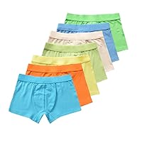 Boys' Boxer Brief Colorful&Comfort-Soft 130-8# Random Color(Pack of 5)