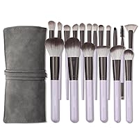 18pcs Professional Makeup Brush Set with Bag Cosmetics Tools Powder Foundation Face Brush