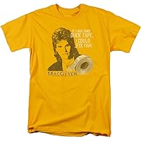 Trevco Men's Macgyver Duct Tape Adult T-Shirt