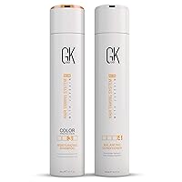 Global Keratin GK HAIR Balancing Conditioner 300ml - Global Keratin GK Hair Moisturizing Shampoo for Color Treated Dry Damage Curly Frizzy Thinning 300ml