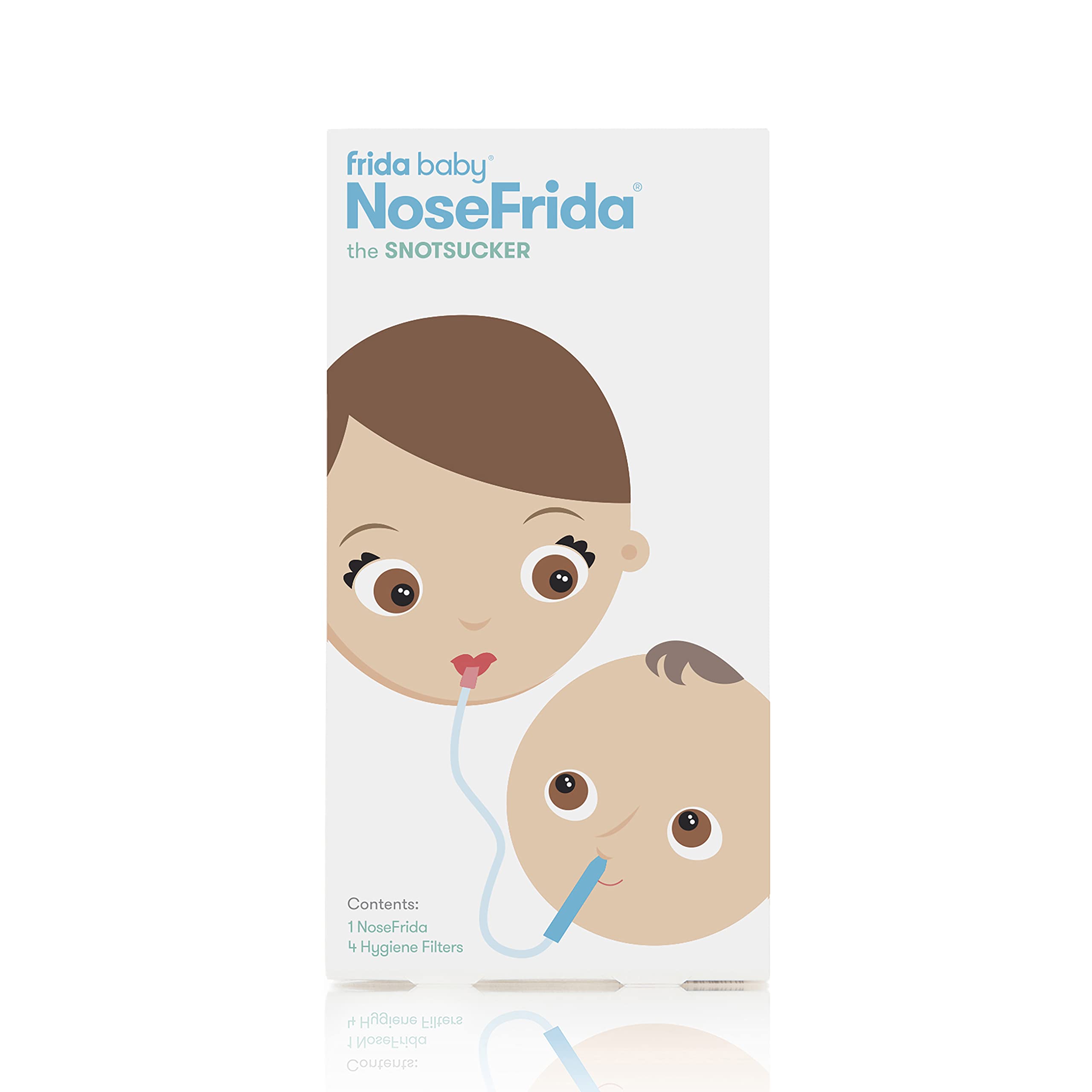 Frida Baby Baby Nasal Aspirator NoseFrida the Snotsucker by Frida Baby (Color - Clear)(Packaging May Vary)