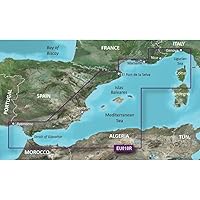Garmin Bluechart G2 - HXEU010R - Spain Mediterranean Coast - microSD/SD