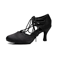 TDA Women's Sexy Lace-up Peep Toe