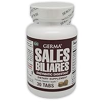 Bile Salts Natural Dietary Supplement, for Liver Support / Sales Biliares Suplemento Dietetico Natural, Ayuda Higado 30 Tabs