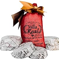 Verve Culture Villa Real Mexican Hot Chocolate Variety Gift Set, 6 Piece (2 Each) Almond, Vanilla, Dark - Authentic Mexican Hot Cocoa Discs from Oaxaca - No Preservatives, Artificial flavors, Colors