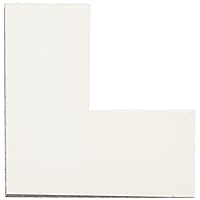Shinkyowa Picture Rail, Retrofit Embedded Type, L-Shaped Joint for SK-PR-4-WC, White Cream