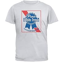 Old Glory Pure White Trash Mens T Shirt