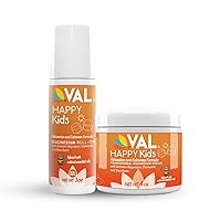Child's Calm and Sleep Bundle: VAL Magnesium Roll-on & Cream