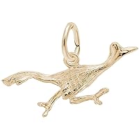 Rembrandt Charms Road Runner Charm, 10K Yellow Gold
