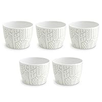Set Product [QA88] Utopia Cup White Set of 5