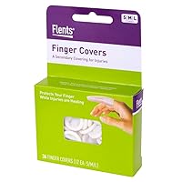 Flents First Aid Finger Cots, 108 Count, Protects Finger While Healing From Injury (3 Packs of 36), Tan (F414-436-3)
