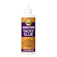 Aleene's Super Thick 8oz Tacky Glue, 8 FL OZ, White