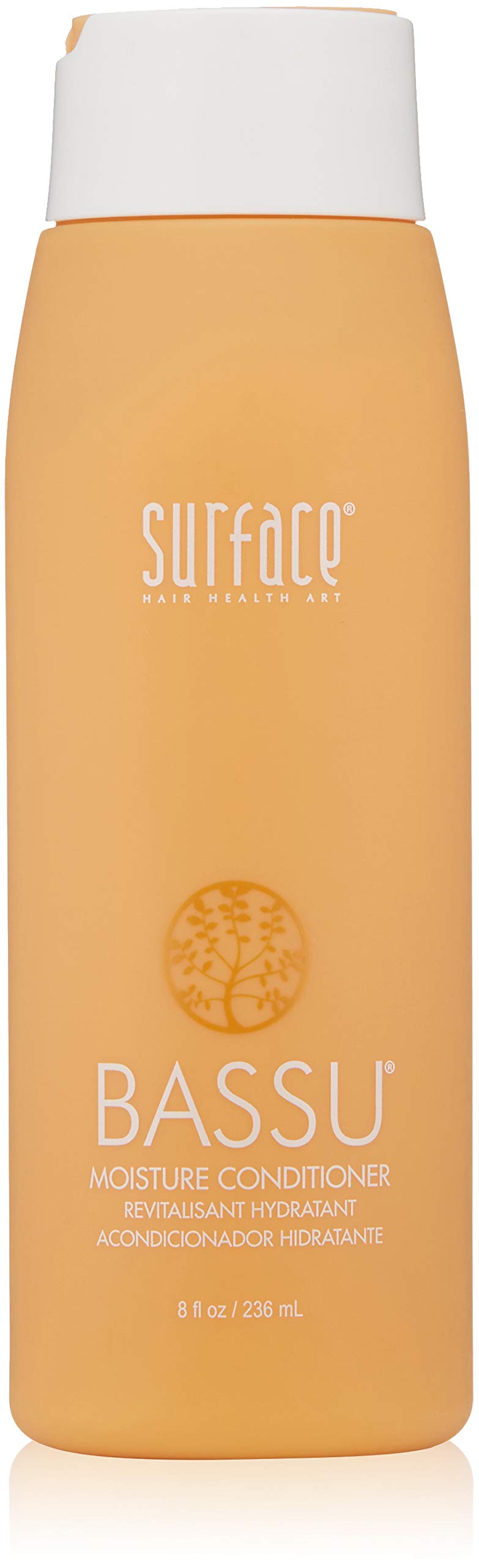 Surface Hair Bassu Moisture Conditioner, Vegan and Paraben Free Conditioning To Add Shine And Moisture, With Moringa and Babassu Oil