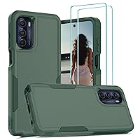 Jeylly for Moto G Stylus 4G 2022 Case [Not for 5G Version], Heavy Duty Defender Case Shockproof Drop Protection Rugged Cell Phone Cover for Moto G Stylus 4G 2022, Green