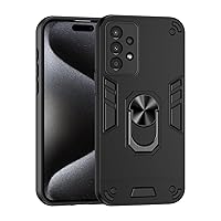 Protective Case Compatible with Samsung Galaxy A13 4G Phone Case with Kickstand & Shockproof Military Grade Drop Proof Protection Rugged Protective Cover PC Matte Textured Sturdy Bumper Cases Case She