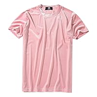 T Shirts for Men Pack V Neck Summer Fashion Casual Solid Color Knitted Short Sleeve Shirt Top Shirt Gifts for Men