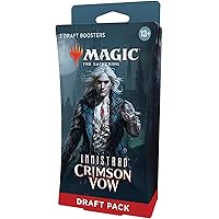 Magic: The Gathering Innistrad: Crimson Vow 3-Booster Draft Pack | 45 Magic Cards