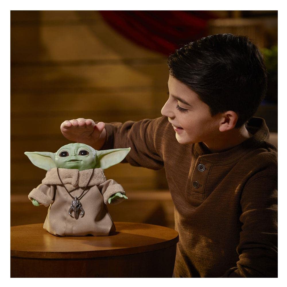STAR WARS The Child Animatronic Edition 7.2-Inch-Tall Toy by Hasbro with Over 25 Sound & Motion Combinations, Toys for Kids Ages 4 & Up, Green, F1119