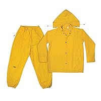 Custom Leathercraft Mens Modern Safety-vests, Yellow, Medium US